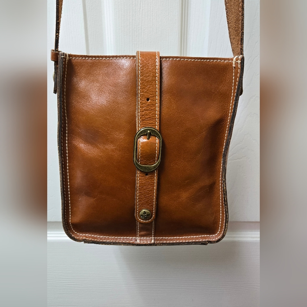 Brown Leather Men's Bag